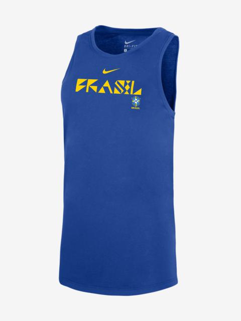 Brazil Nike Women's Dri-FIT Soccer Tank Top