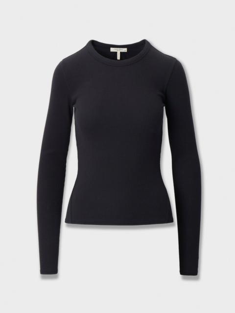 The Essential Ribbed Long-Sleeve Tee