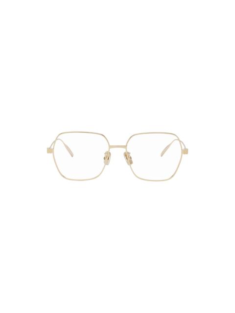 Givenchy Gold Square Glasses