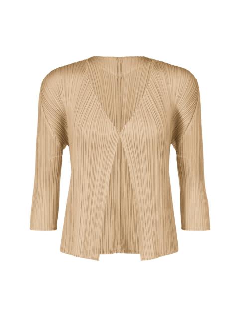 Pleats Please Issey Miyake MONTHLY COLORS : JUNE CARDIGAN