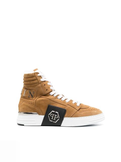 PHILIPP PLEIN Hexagon high-top sneakers