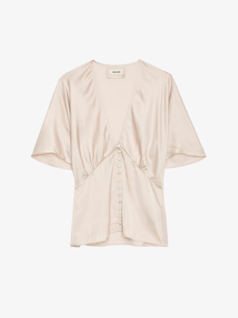 Zadig & Voltaire Thodri Satin Top