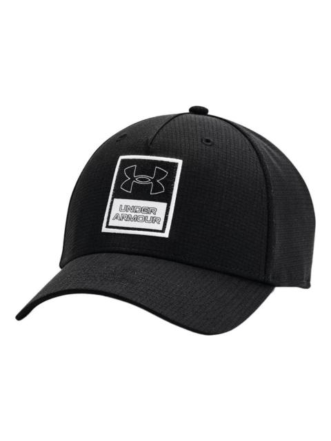 Under Armour Armour Iso-Chill Armourvent Trucker Hat '블랙 화이트' 1369782-001