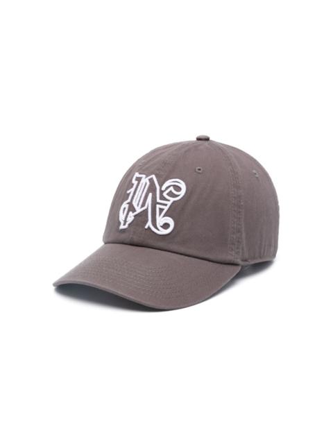 Palm Angels monogram-embroidered baseball cap