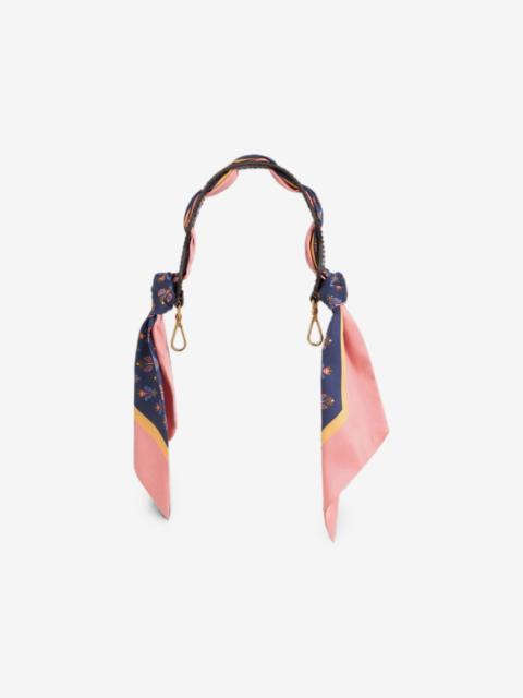 Etro bag handle with scarf