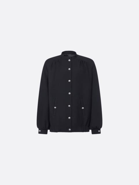 Alessandra Rich WOOL OVERSIZED BLOUSON