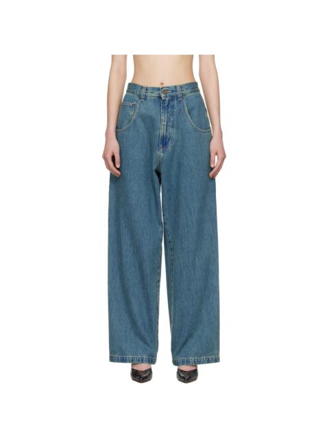 Blue Hip-Hop Jeans