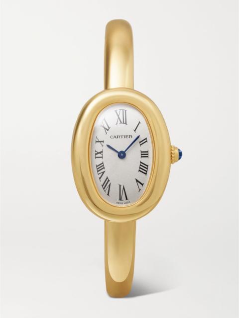 Cartier Baignoire mini 18-karat gold watch, ref. CRWGBA0024 Gold