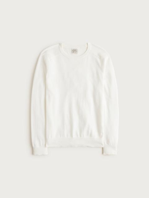 J.CREW Pima cotton crewneck sweater