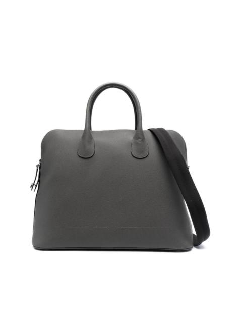 Valextra leather tote bag