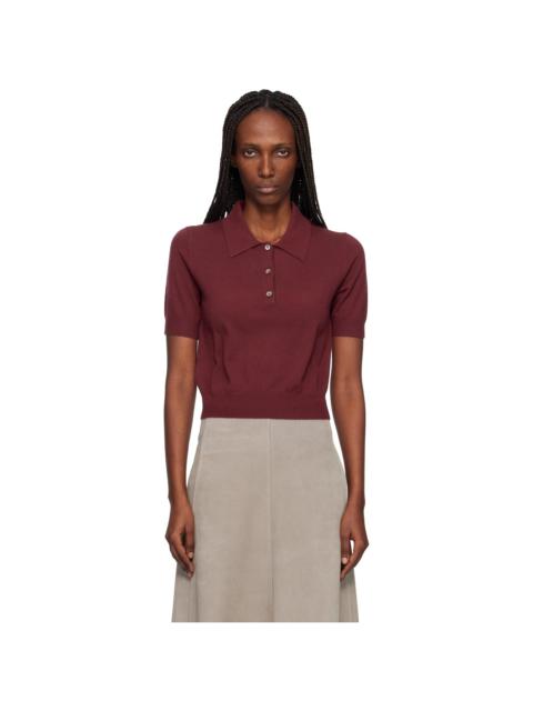 arch4 SSENSE Exclusive Red Caitlin Polo