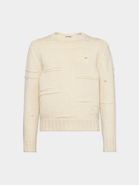 DSQUARED2 WOOL KNIT JUMPER