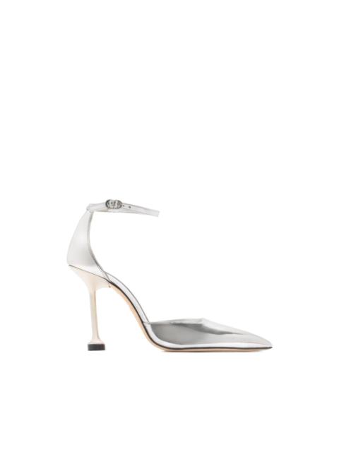 Stuart Weitzman ankle-strap leather pumps