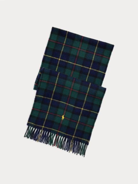 Polo Ralph Lauren Tartan Lambswool-Cashmere Scarf