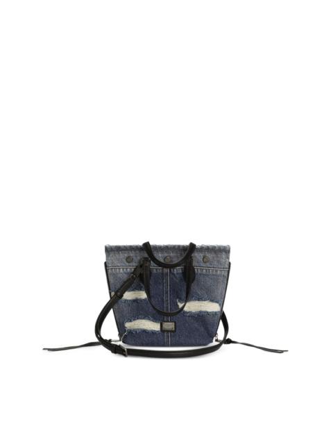 Dolce & Gabbana Atene distressed tote bag