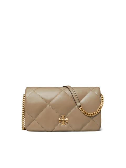 TORY BURCH Kira diamond-quilted wallet-on-chain