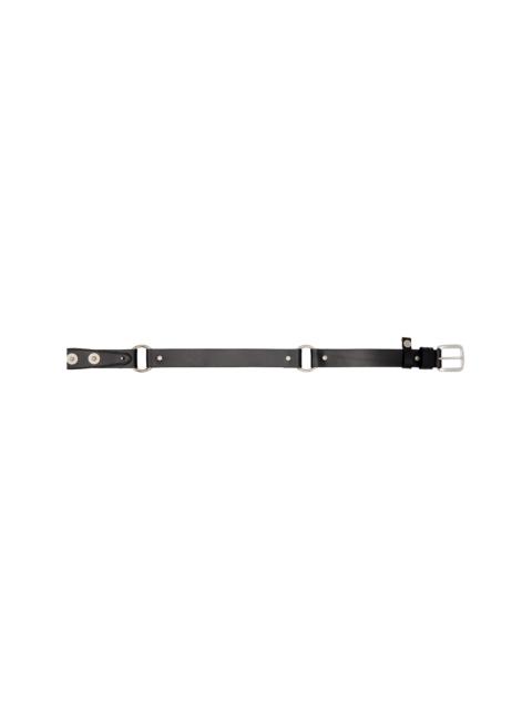 OPEN YY Black Snap Western Belt