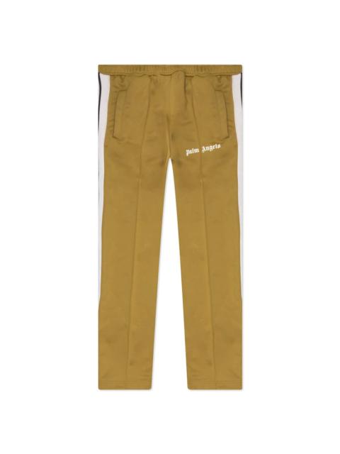 Palm Angels PALM ANGELS NEW SLIM TRACK PANTS - BRONZE/OFF WHITE