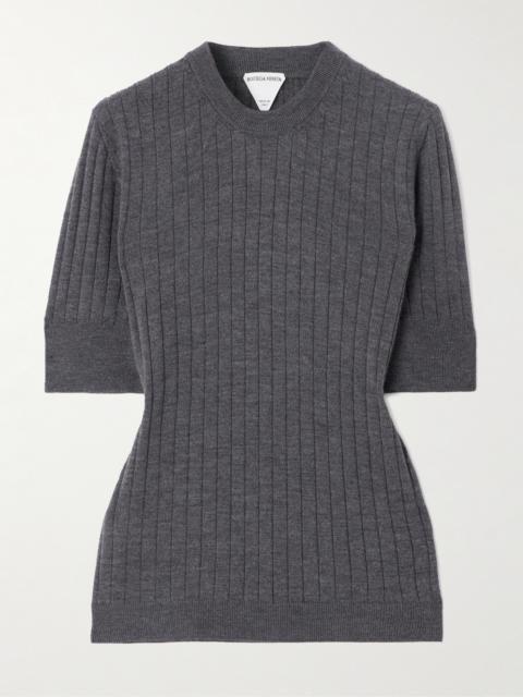 Bottega Veneta Ribbed Wool T-shirt