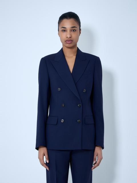 Dries Van Noten Double-Breasted Wool Blazer
