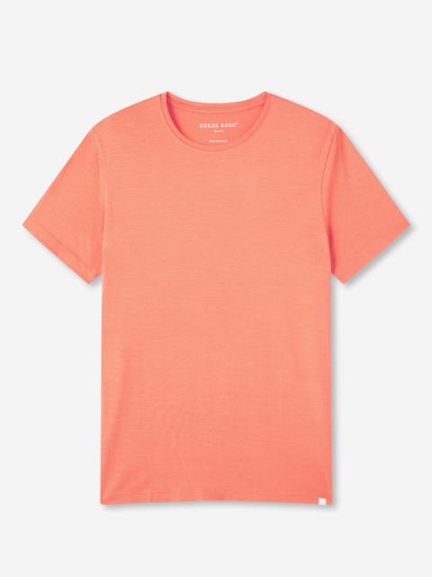 Men's T-Shirt Basel Micro Modal Stretch Orange