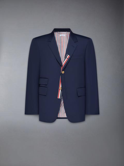 Thom Browne TYPEWRITER CLOTH GROSGRAIN PLACKET SPORT COAT