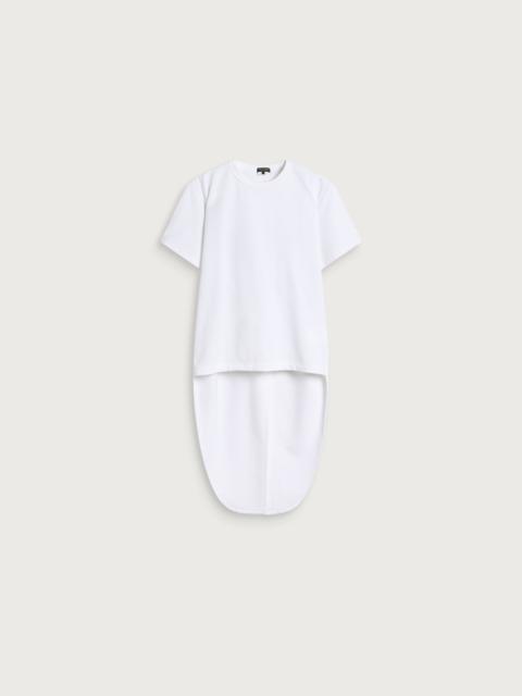 Comme des Garçons Homme Plus Comme des Garçons Homme Plus Cotton Blend Drop Hem T-Shirt