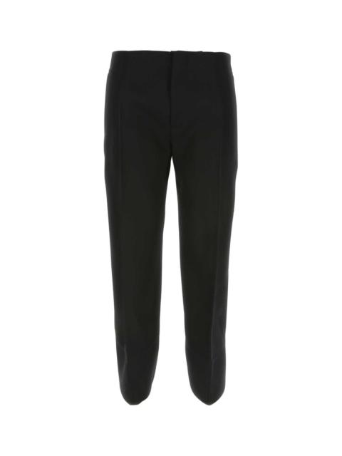 Bottega Veneta Black Wool Pant 1000 Exterior: Pantaloni