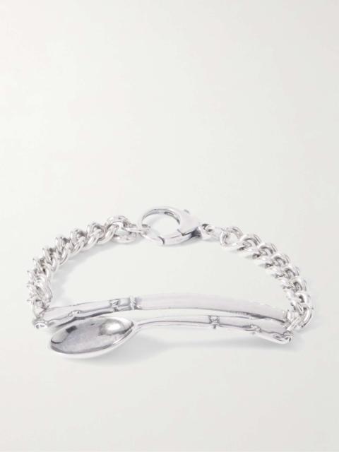 Enfants Riches Déprimés Spoon and Knife Silver Bracelet