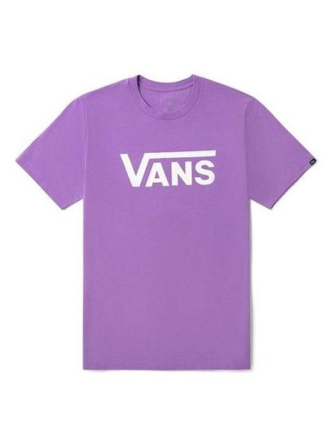 Vans Vans Essentials Logo T-shirt 'Purple' VN0A4MM6Z71