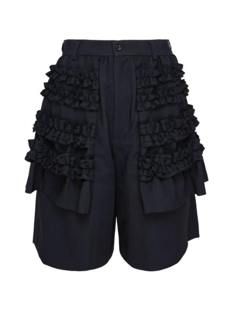 Comme des Garçons GIRL ruffled tiered shorts