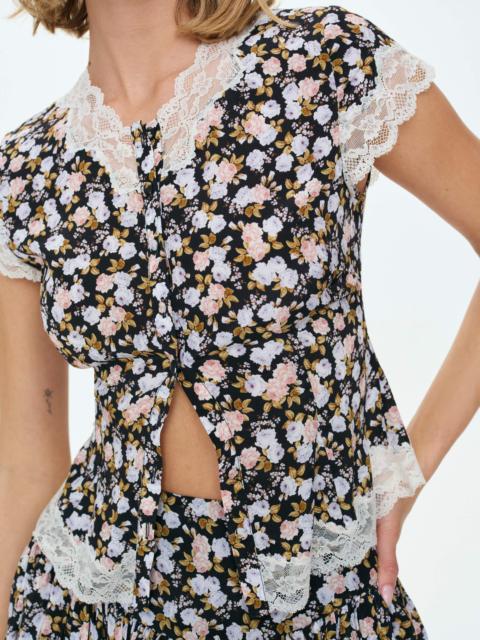 For Love & Lemons Canyon Blossom Top