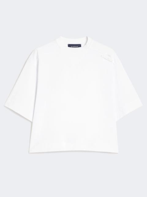 Sportmax Cotton T-shirt - OPTICAL WHITE