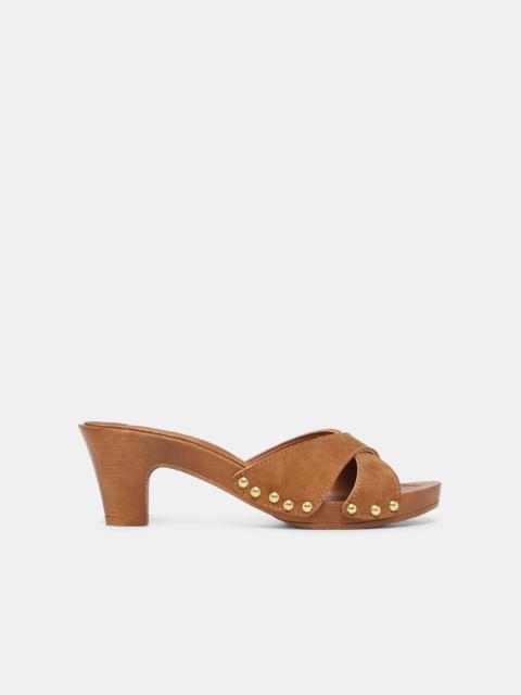 dolce vita AVERIE HEELS BROWN NUBUCK