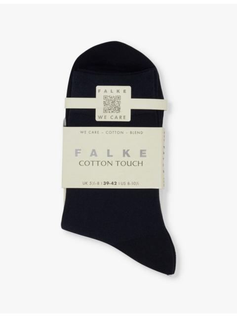 FALKE Cotton Touch ankle-rise stretch-cotton blend socks