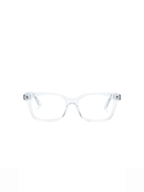 rectangle-frame glasses