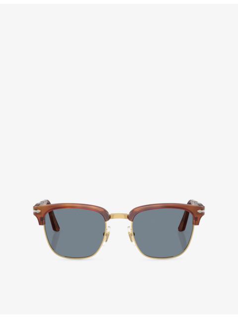 Persol PO3375S Square-Frame Acetate Sunglasses