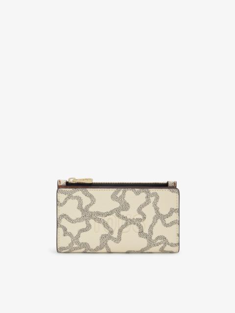 TOUS Kaos Icon beige flat Wallet