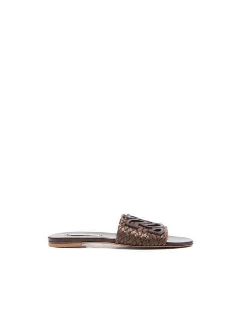 CASADEI braided sandals