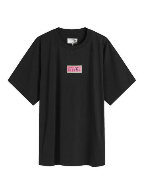 MM6 Maison Margiela MM6 Maison Margiela Jacquard Number Label T-Shirt