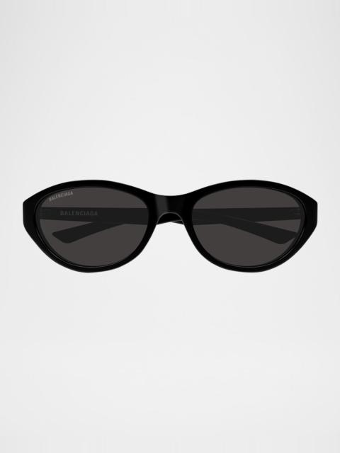 BALENCIAGA Round Acetate Sunglasses