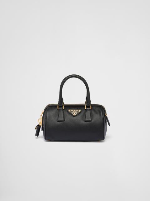 Saffiano leather top-handle bag