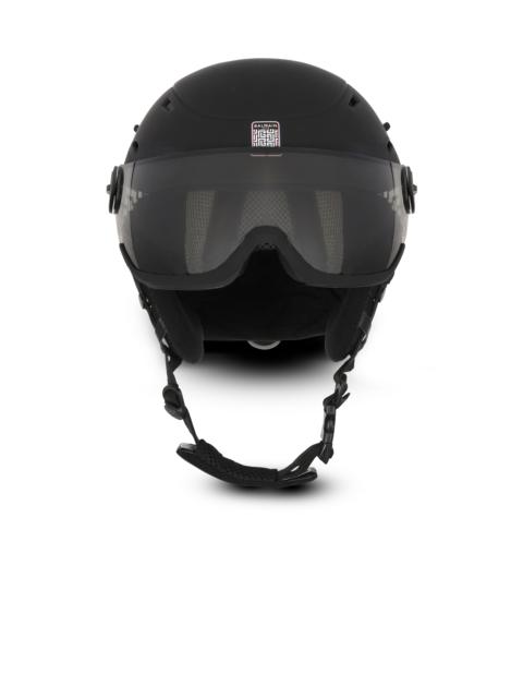 Balmain Balmain x Rossignol - Rossignol ski helmet with Balmain monogram in ivory and black