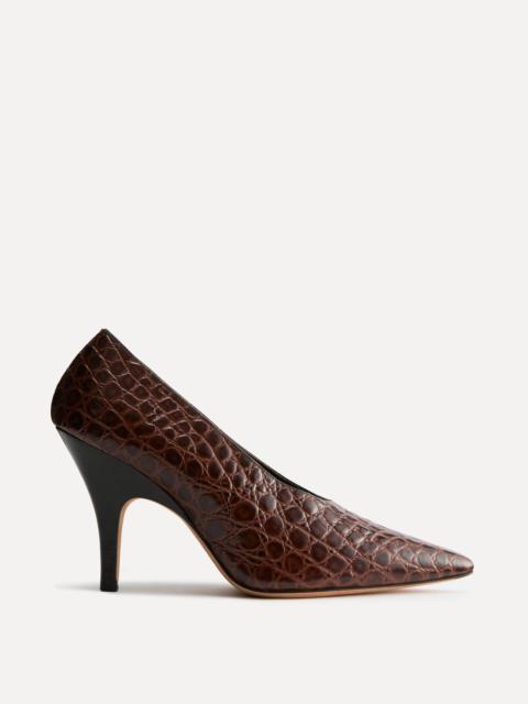 LE MONDE BÉRYL Petra Pump / Castagna Leather