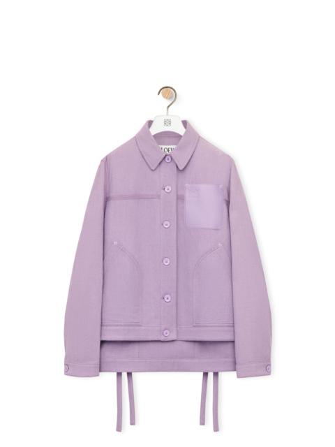 Loewe Workwear jacket in linen blend