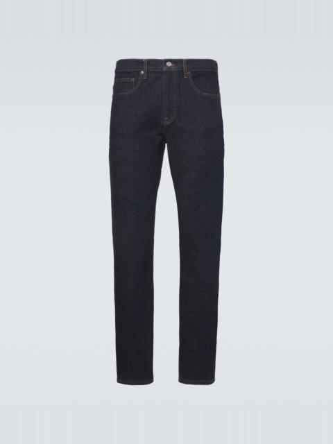 FRAME Mid-rise straight jeans
