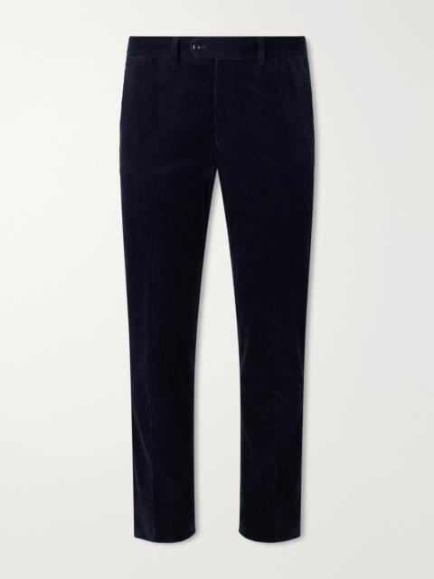 RUBINACCI Modaluca Tapered Cotton-Corduroy Trousers