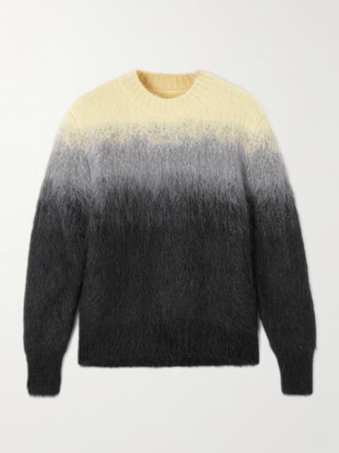 Jil Sander Dégradé Mohair-blend Sweater