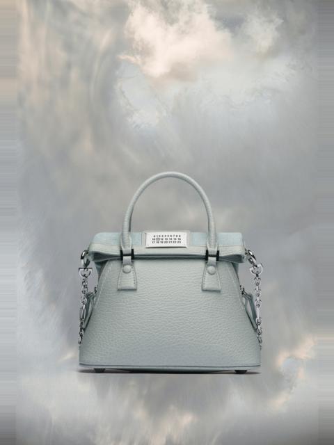 国内発送☆Maison Margiela☆5AC CLASSIQUE MICRO BAG/SILVER Maison Margiela]5AC CLASSIQUE MICRO BAG/SILVER(S56WG0081
