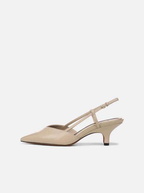 Vince Levvy Leather Slingback Heel